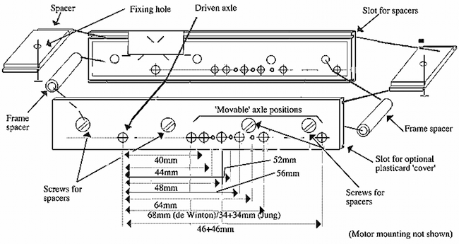 loco chassis drawing